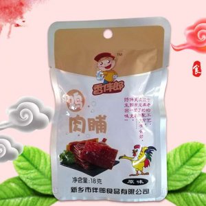 香伴郎鸡肉脯原味18g