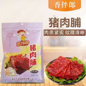 香伴郎猪肉脯白芝麻味125g