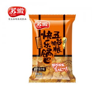苏微快乐五谷粗粮锅巴美式茄汁味