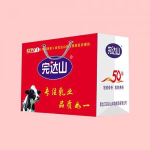 完达山甄智牛奶手提袋