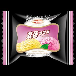 卡福双色冰淇淋（红）