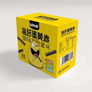 仙渔小苔海苔蛋黄卷100g盒装
