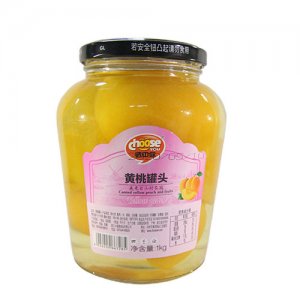 选中你黄桃罐头1KG