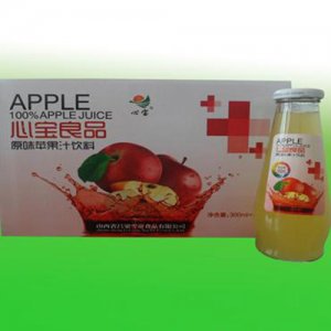 心宝原味苹果汁饮料300ml