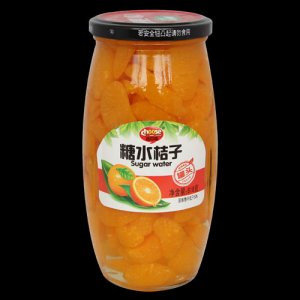选中你糖水橘子罐头818g