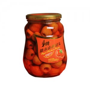 头牌山楂罐头850g