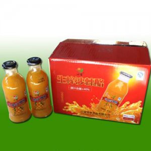 心宝生榨沙棘酪400ml×12瓶