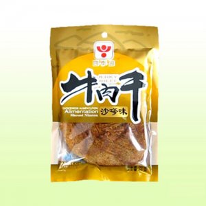 四季园沙嗲味牛肉干