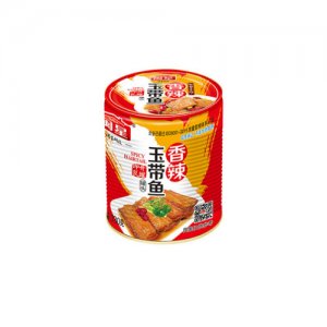 闽星香辣玉带鱼罐头330g