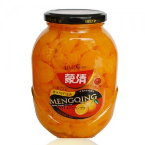 蒙清糖水橘子罐头720g