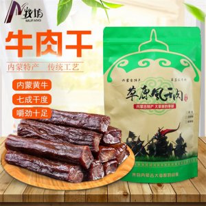 牧坊牛肉干228g
