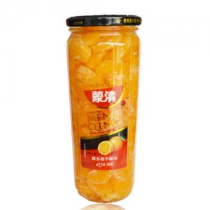 蒙清糖水橘子罐头960g