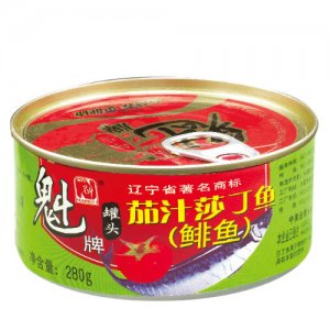 魁牌茄汁沙丁鱼罐头280g
