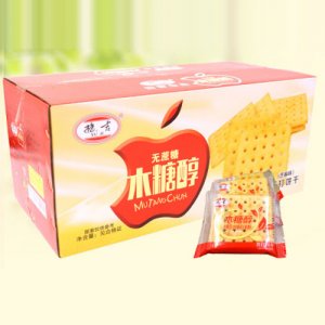 豫吉无蔗糖木糖醇苏打饼干(芝麻味)