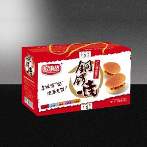宏事达铜锣烧立体装500g