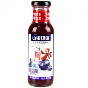 百芝源蓝莓原浆饮品280ml