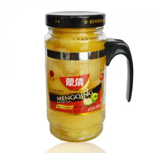 蒙清糖水苹果罐头558g