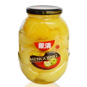 蒙清糖水苹果罐头720g