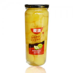蒙清糖水苹果罐头960g