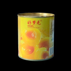 好梦元蜜桃罐头425g