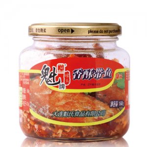 魁牌香酥带鱼168g