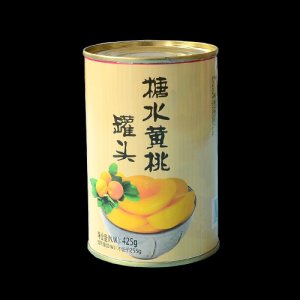 好梦元糖水黄桃罐头425g