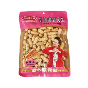 熊大傻大哥甘草甜酒花生200g袋装