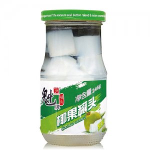 魁牌糖水椰果罐头246g