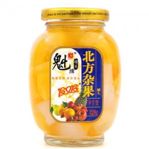 魁牌北方杂果罐头320g