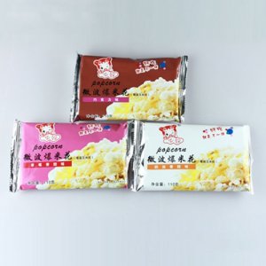 华妞微波爆米花三连包