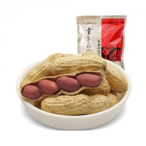 童年记咸干花生500g