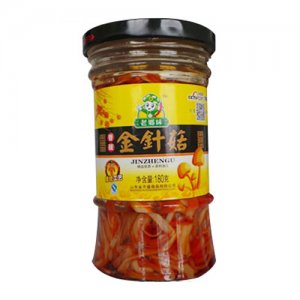 老乡味精品金针菇180克