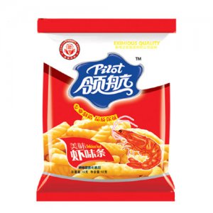 领航美味虾味条