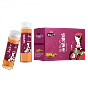 龙猫森林雪菊蜜桃饮料420mlx15瓶