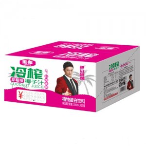 越战越勇重椰冷榨椰子汁草莓味380mlX15
