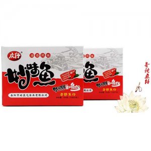 庆仔炒鱿鱼香辣鱼仔300g