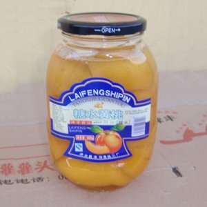 涞丰糖水黄桃罐头860g