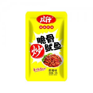 庆仔脆骨炒鱿鱼百辣味10g