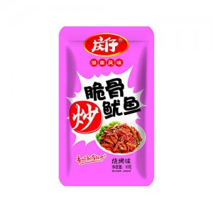 庆仔脆骨炒鱿鱼烧烤味10g