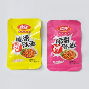 庆仔脆骨炒鱿鱼香辣味