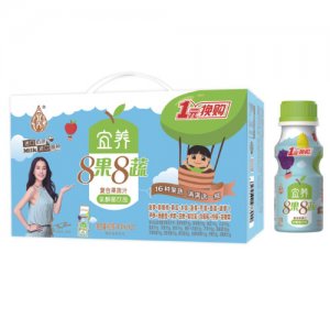 宜养8果8蔬复合果蔬汁乳酸菌饮品（200ML）