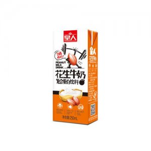 皇人花生牛奶复合蛋白饮料250ml