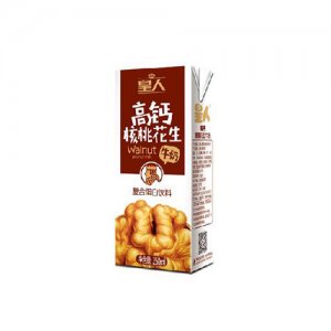 皇人高钙核桃花生牛奶复合蛋白饮料250ml