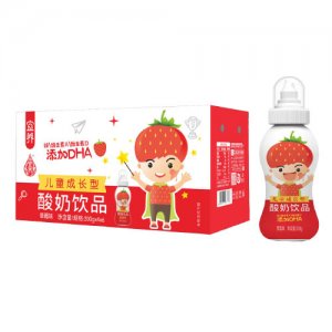 宜养儿童成长型酸奶饮品草莓味（200G）
