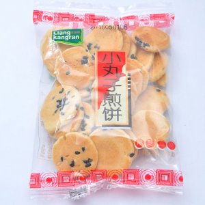 亮康然小丸子煎饼黑芝麻味