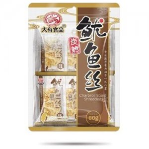 大有碳烤鱿鱼丝80gX24包