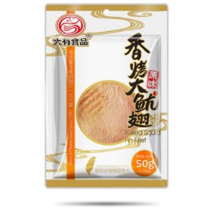 大有香烤大鱿翅50g