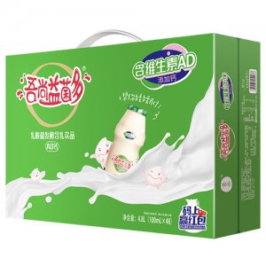 吾尚AD钙奶100MLX48瓶