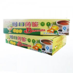 泰山娃可口薄脆饼干箱装