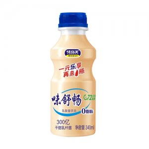 味你美乳酸菌饮料340ml单瓶